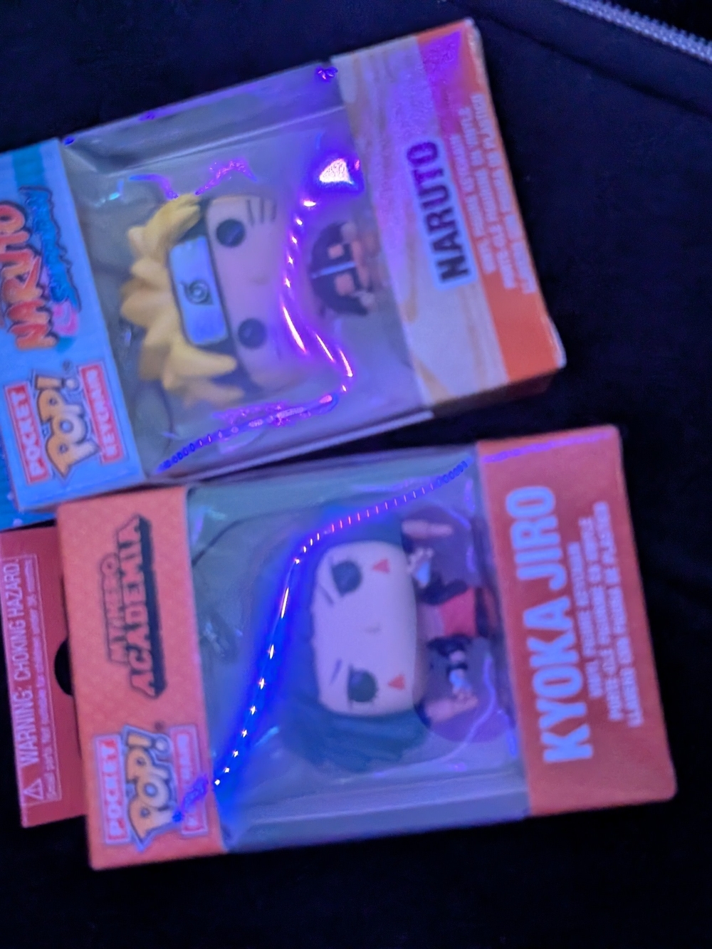 Funko Pocket Pop! Naruto & Kyoka Jiro Two-Pack (Yellow, Blue)